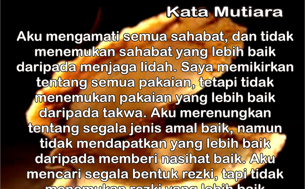 Kata Kata Mutiara Cinta Menerima Apa Adanya - Contoh Ert