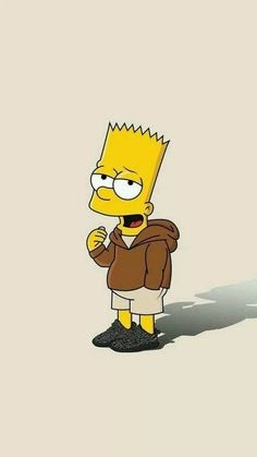 Awesome Iphone 6 Supreme Wallpaper Bart Simpson Photos
