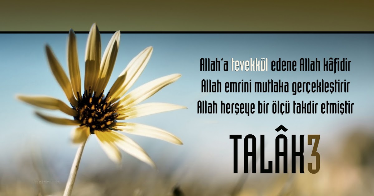 Tevekkül nedir ve anlamı?