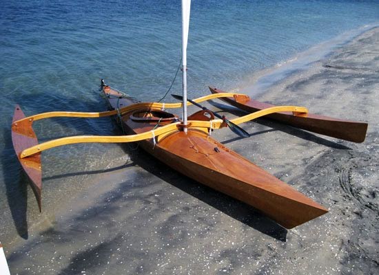 mboat: how to make a outrigger for a kayak