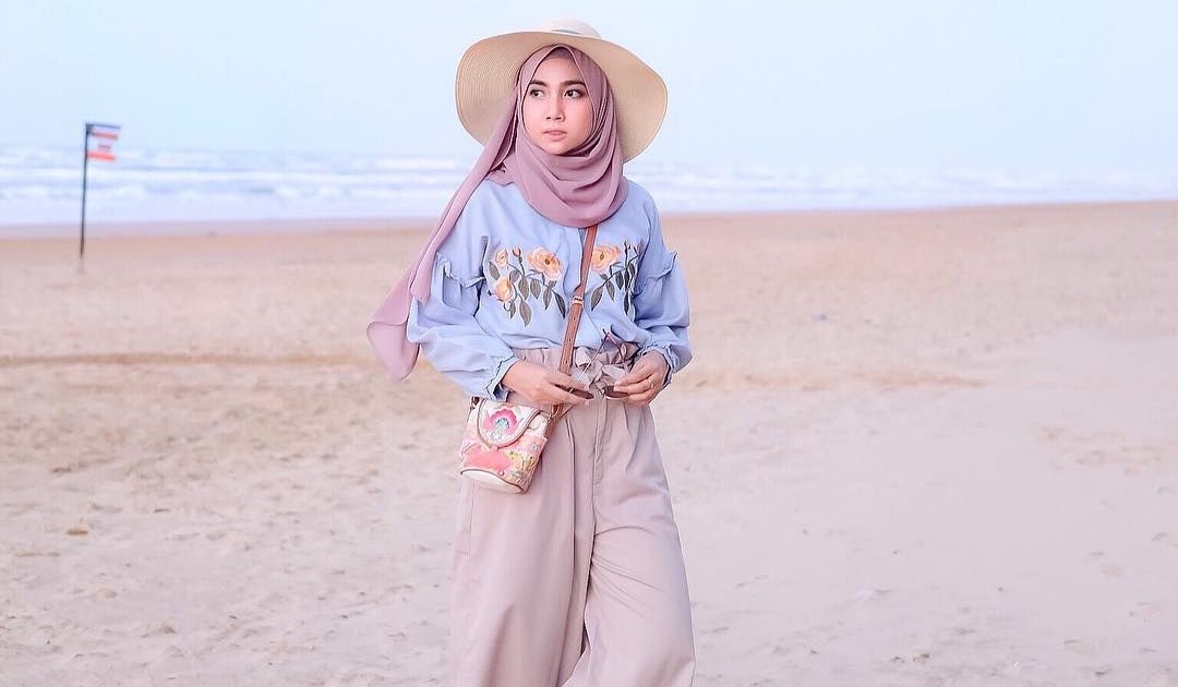 35+ Trend Terbaru Style Hijab Outfit Ke Pantai Tresure Hunt jpg (1080x630)