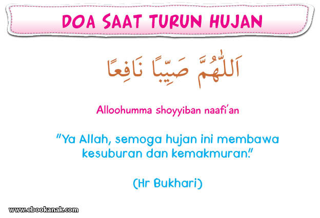 Download Gambar Doa Turun Hujan - Kumpulan Doa
