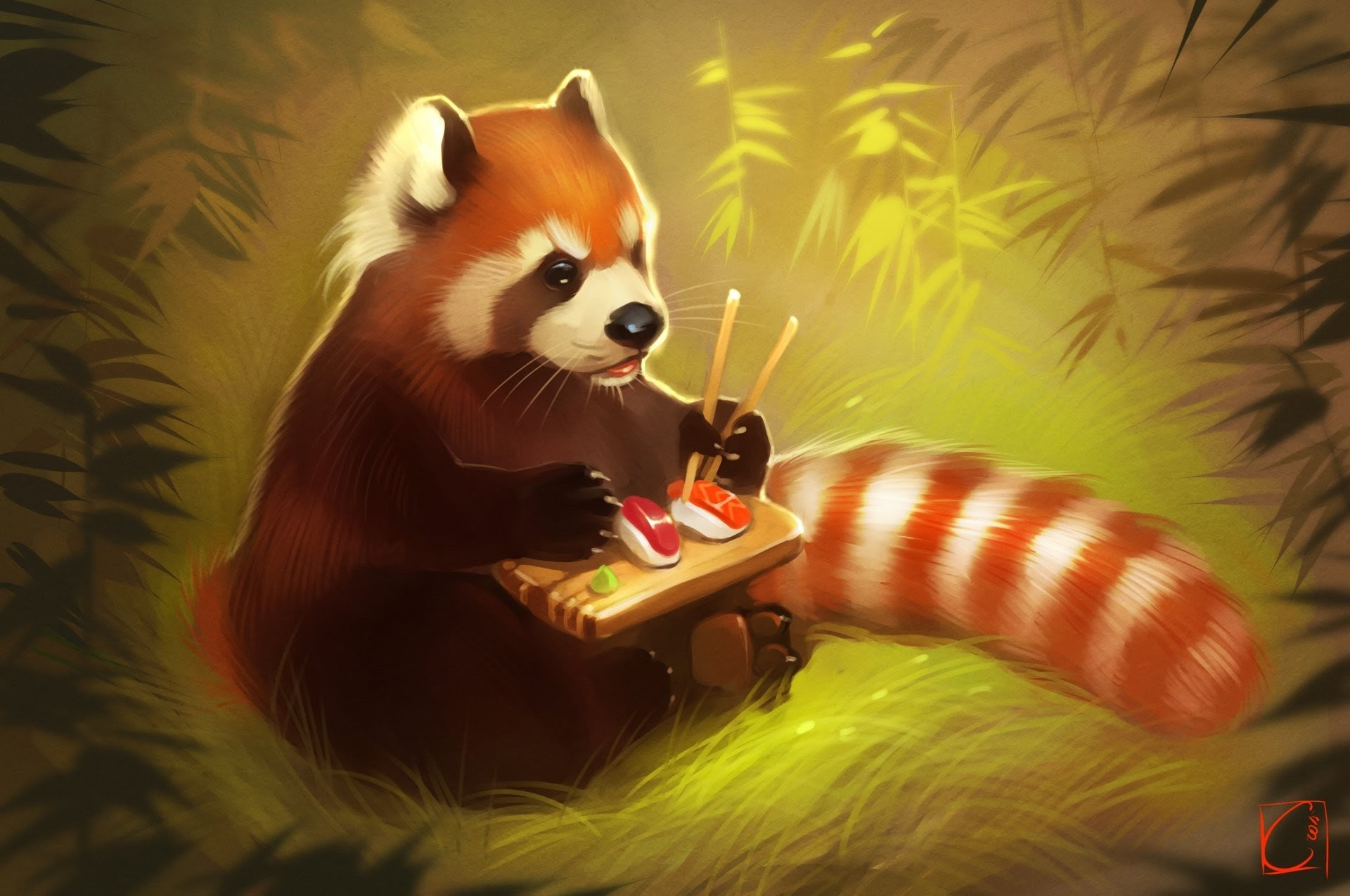 Images Of Cartoon Red Panda Wallpaper Phone