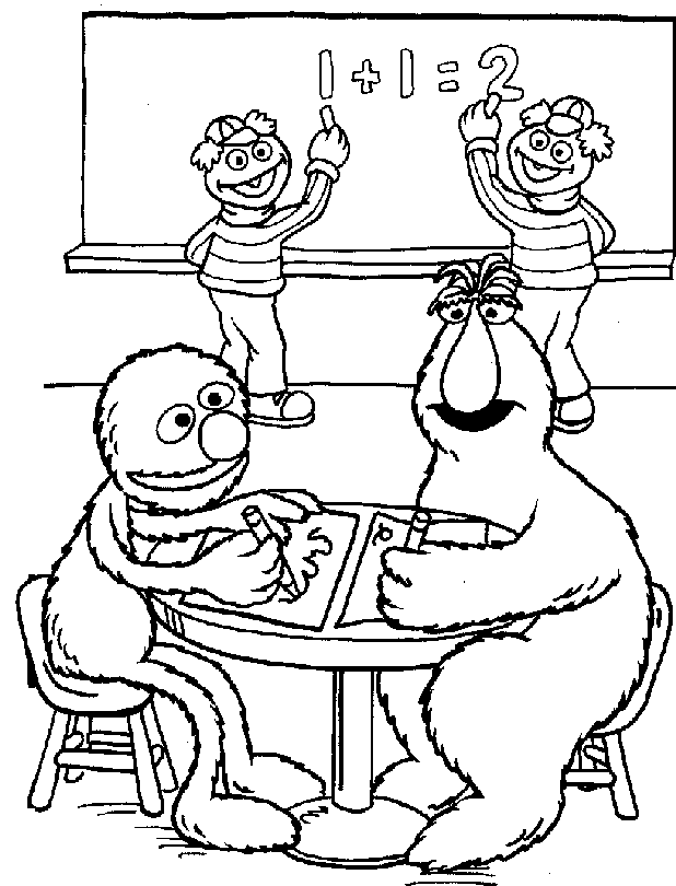 Elmo coloring pages