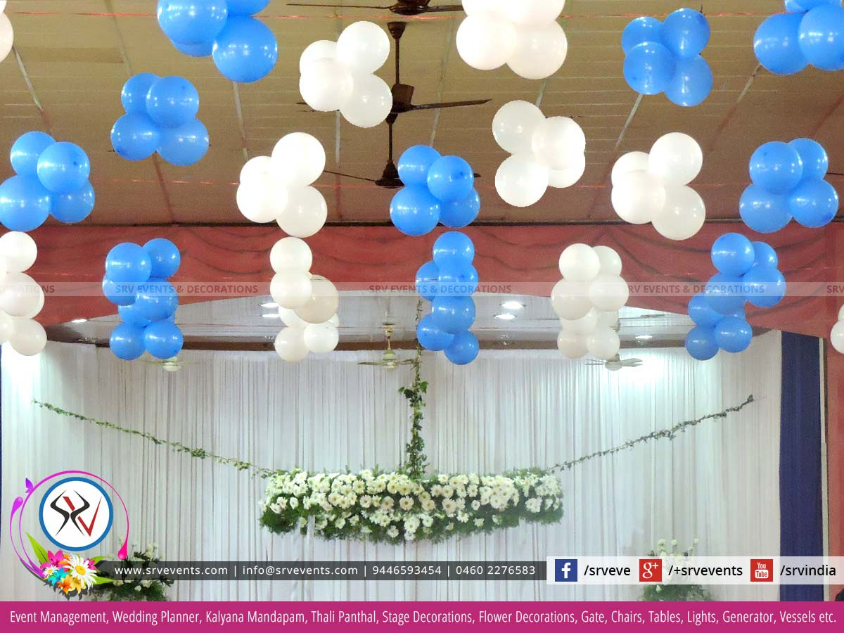 Church Wedding Balloon Decoration