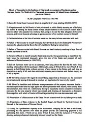Heads of Complaint against Norman Howitt Page 1