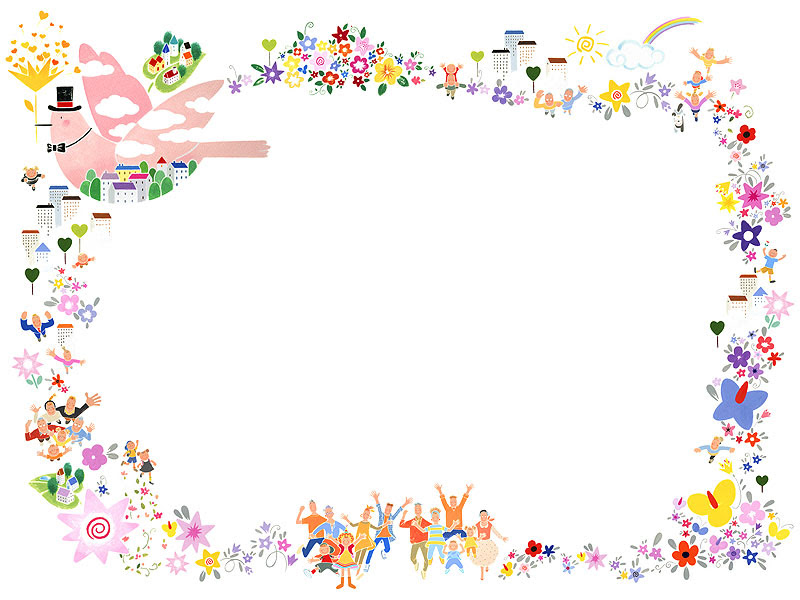 最高のコレクション イラスト 花 フレーム かわいい無料イラスト素材