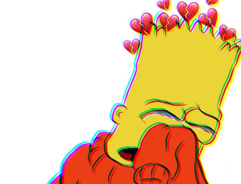Broken Heart Wallpaper Depressed Iphone Sad Emoji - Sad Figure 3d Black