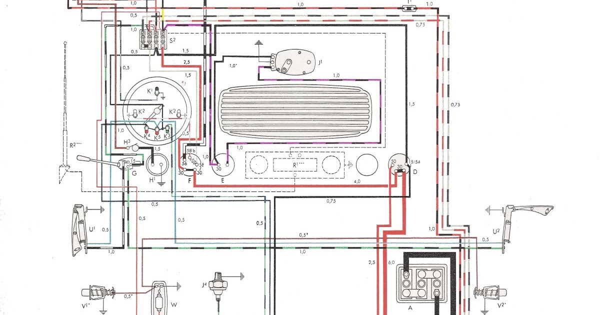 79 Vw Beetle Wiring Diagram - Wiring Diagram Networks