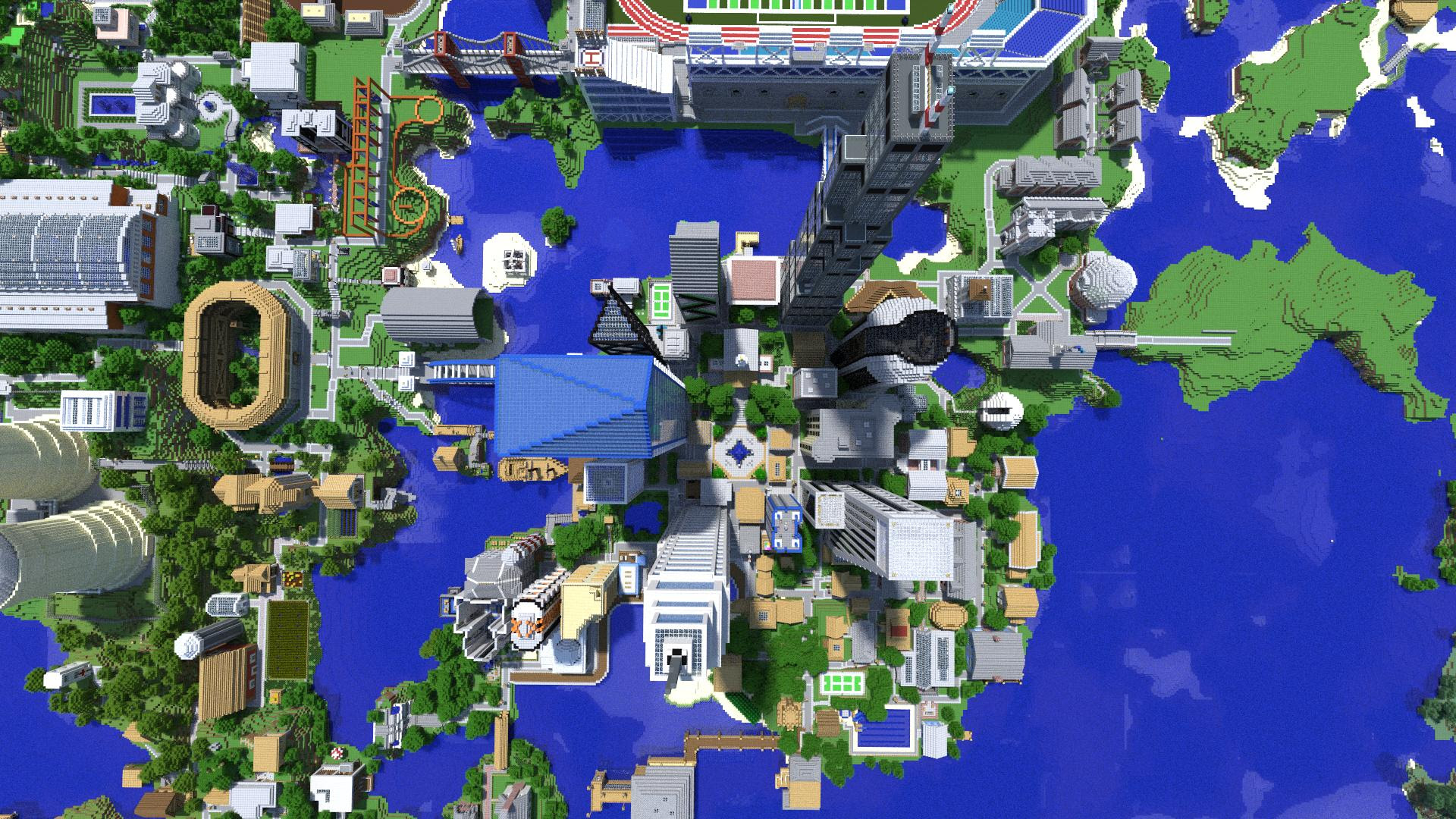 Карта города майнкрафт на телефон. Город в МАЙНКРАФТЕ вид сверху. Карта майнкрафт. Город в майнкравте с ферху. Карта города Minecraft.