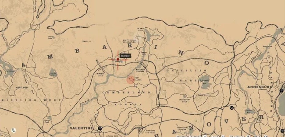 Poisonous Trail Map 3 Rdr2