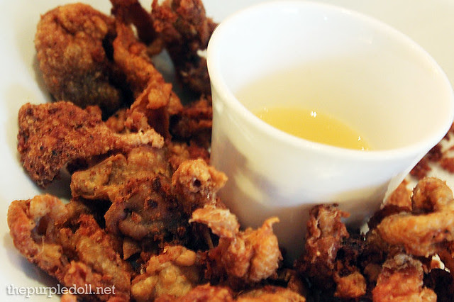 Crispy Adobo Chicken Skin and Tails P160