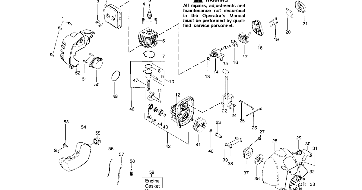 25 Craftsman 32cc Weedwacker Parts Diagram Free Wiring Diagram Source