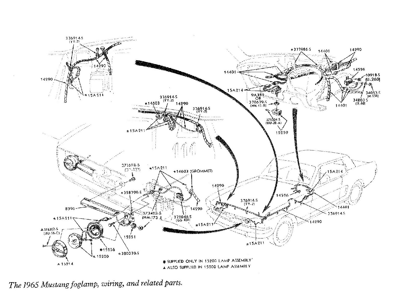 41 66 Mustang Tail Light Wiring Diagram - Wiring Diagram Online Source
