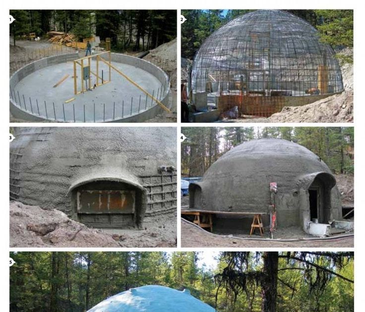 Cement Dome Home Plans : Pin by CAMY on domes | Dome home, Dome house