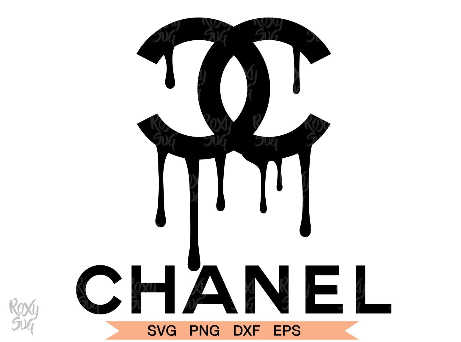 Chanel Drip Logo Nail Art Ideas - wide 4