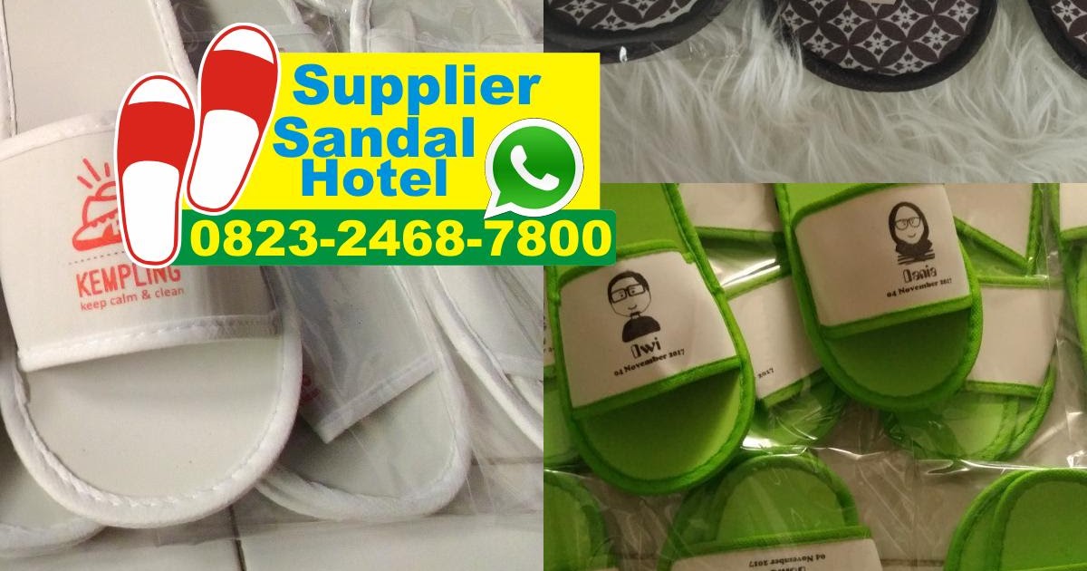  Jual  Sandal  Hotel Di  Surabaya  0823 2468 7800 wa Pabrik 