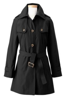 #1 Best Price TravelSmith Womens Plus Size Waterproof Belted Trench ...