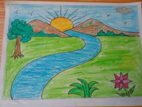 Featured image of post Easy My Village Drawing Competition - 1.100 gsm a4 paper 2.masking tape 3.camlin oil pastel.