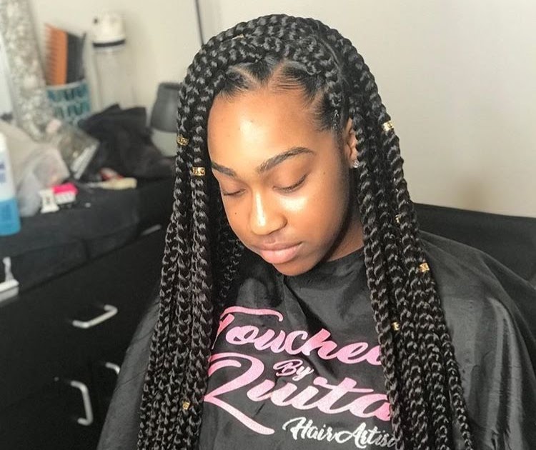 The Best 20 Cute Hairstyles With Weave Box Braids - Forever Fuckingfat
