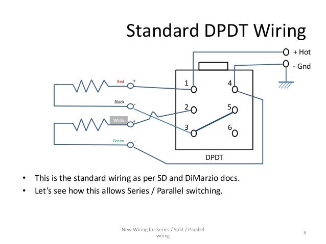 Dimarzio Dpdt Wiring Diagram - Wiring Diagram