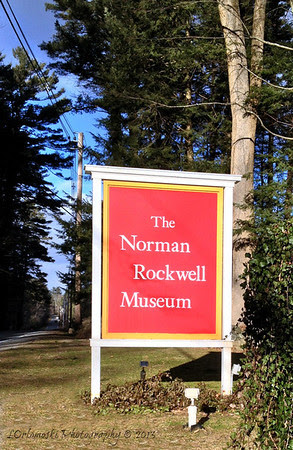 Sign for the Norman Rockwell Museum