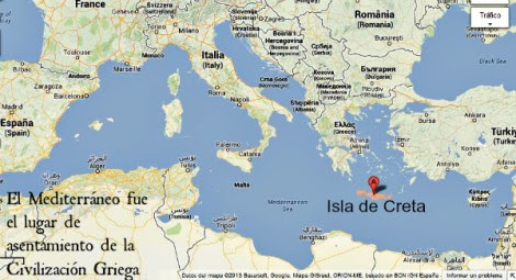 En el Mediterráneo se estableció la Civilización Griega