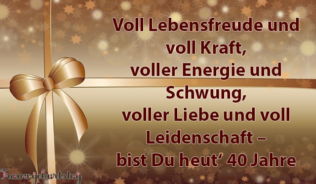 Lustige Gedichte Zum 40. Geburtstag Einer Freundin