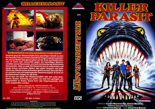 Parasite (VHS Box Art)