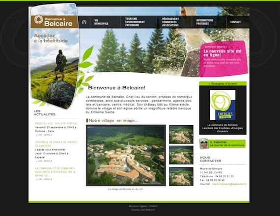 exemple page d'accueil site ecommerce