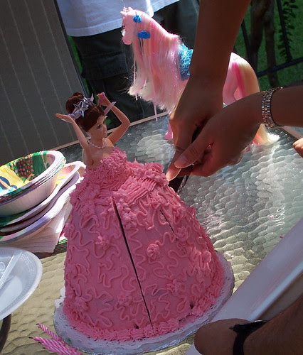 barbie cake 9