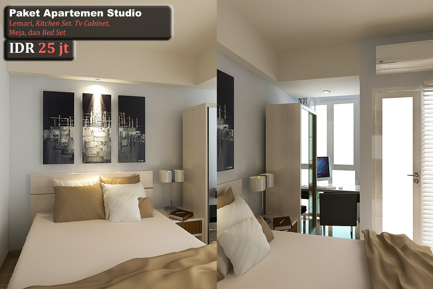 Gambar Interior Design Apartemen Minimalis | Interior Rumah
