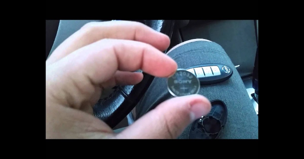 altima nissan battery key change