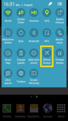 Wozu dient der Offline-Modus in meinem Mobiltelefon? Wozu dient der Offline-Modus in meinem Mobiltelefon?