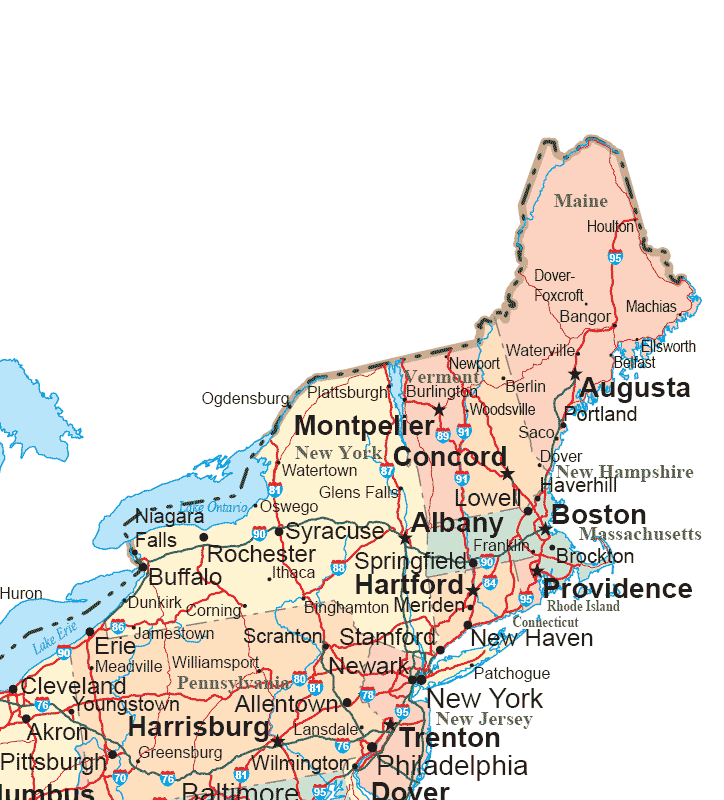 northeastern-us-highway-map