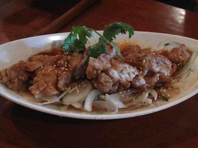 STRIKE Thai style chicken - 椒麻雞