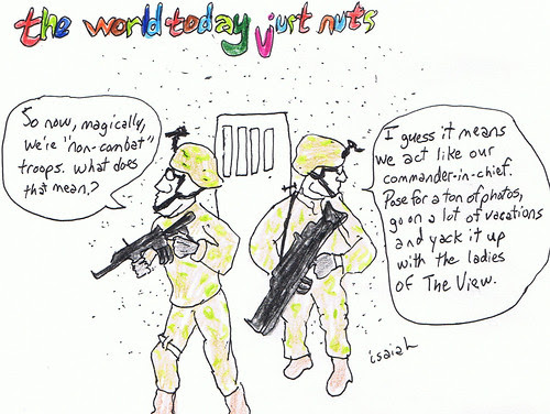 non combat troops