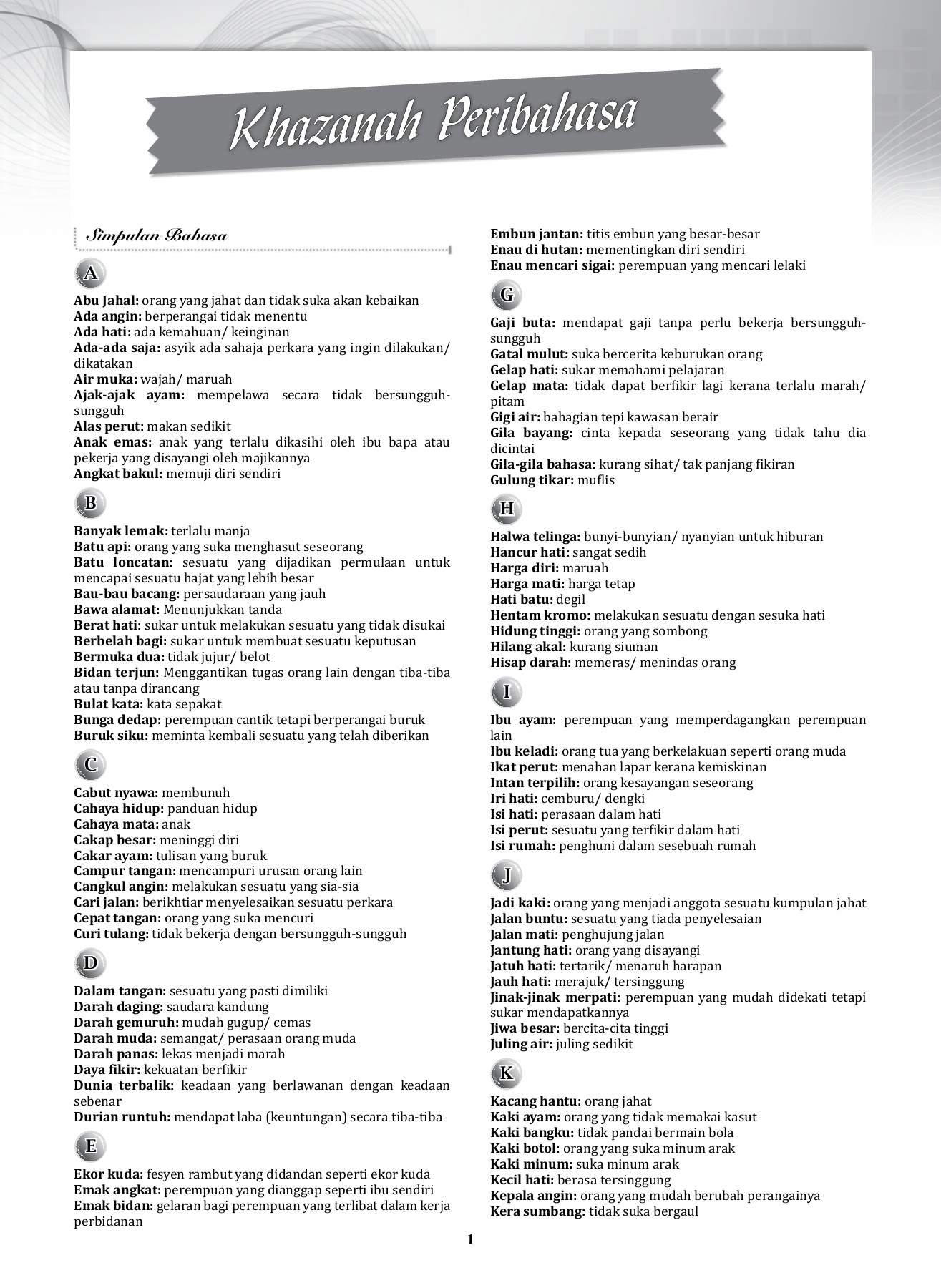 Unduh Gratis Gambar Khazanah Peribahasa Pages 1 36 Text Version Anyflip Terupdate oleh KataCinta.Co