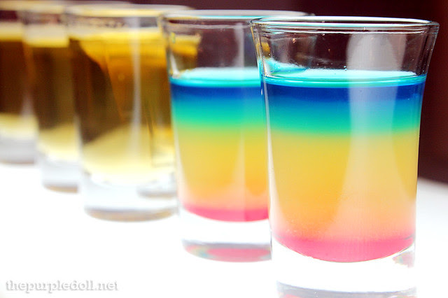Swizzle Mobile Bar's Caramel Beer and Rainbow Shots