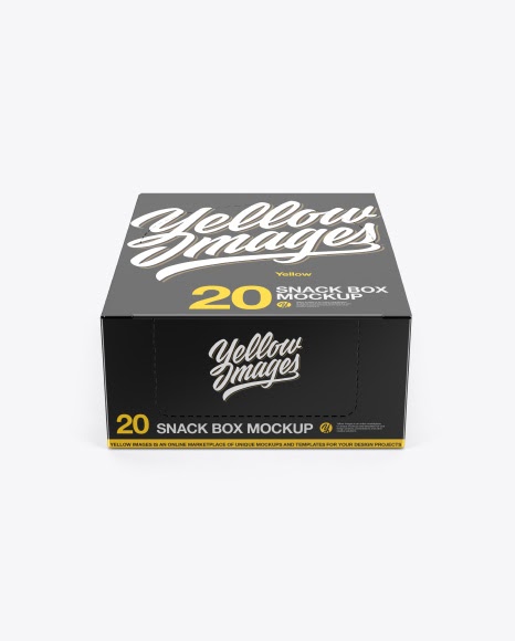Download 20 Snack Bars Box Mockup Front View High Angle Shot Packaging Mockups Free And Premium Packaging Mockups 20 Snack Bars Box Mockup Front View High Angle Shot In Category Box PSD Mockup Templates