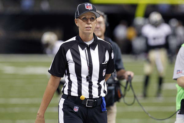 Report: NFL hires Sarah Thomas, becomes first female fulltime official abc13.com Report: NFL hires Sarah Thomas, becomes first female fulltime official abc13.com