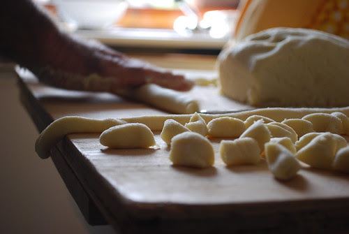 Gnocchi, una domenica mattina