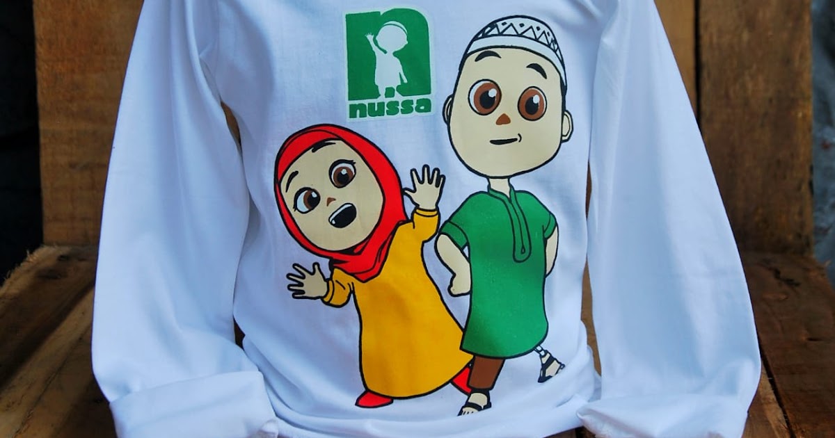 Gambar Mewarnai Nussa Rara Gambar Nusa Dan Rara Hitam