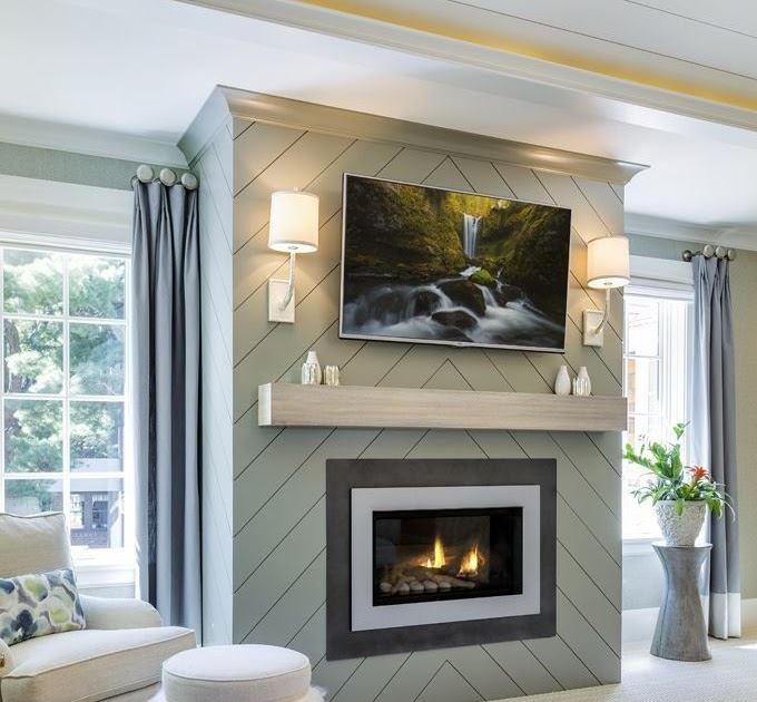 Living Room With Electric Fireplace Ideas - DLIVINGROMS