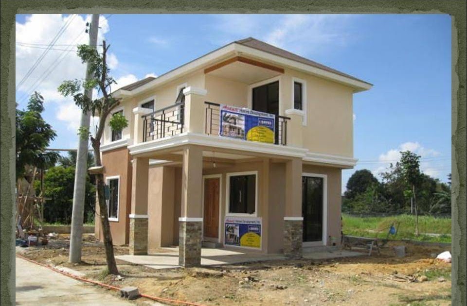 Low Cost Simple Two Storey House Design Philippines - House Storey