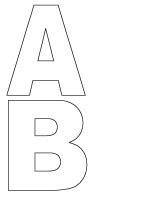 Dltk Alphabet Coloring Pages | Coloring Page Blog