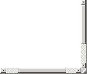 scrollbar, scroll arrow, scroll box
