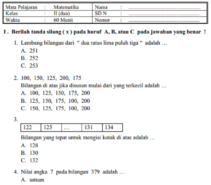 Kunci Jawaban Bahasa Indonesia Kelas 7 Kenaikan Kelas - Kumpulan Soal