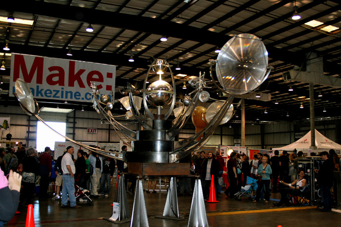 Maker Faire sculpture