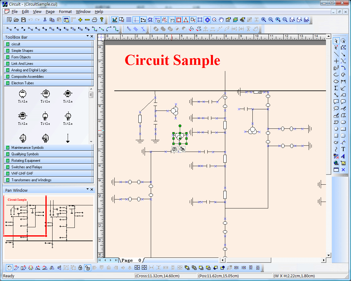 Electrical Circuit Visio - Circuit Diagram Images